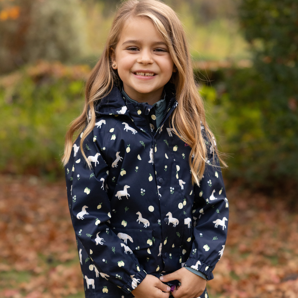 LeMieux Mini Pippin Splash Jacket - Navy