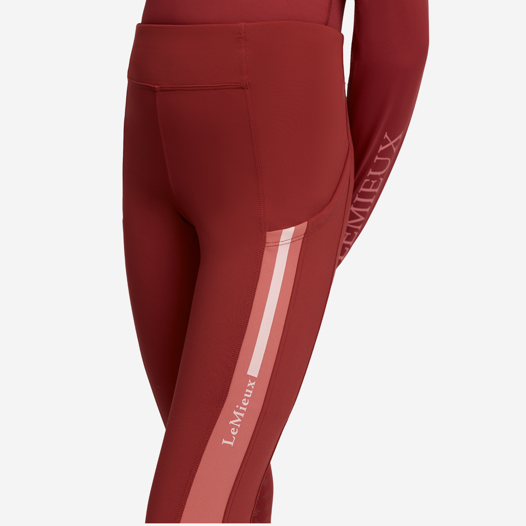 LeMieux Young Rider Orla Pull Ons - Russet