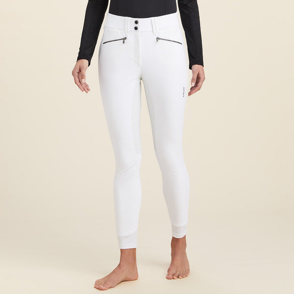 Ariat Womens Tri Factor X Bellatrix Full Seat Breeches - White