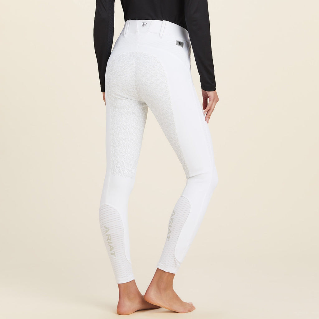 Ariat Womens Tri Factor X Bellatrix Full Seat Breeches - White