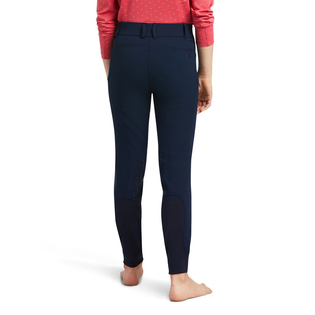Ariat Youth Prelude Knee Patch Breeches - Navy