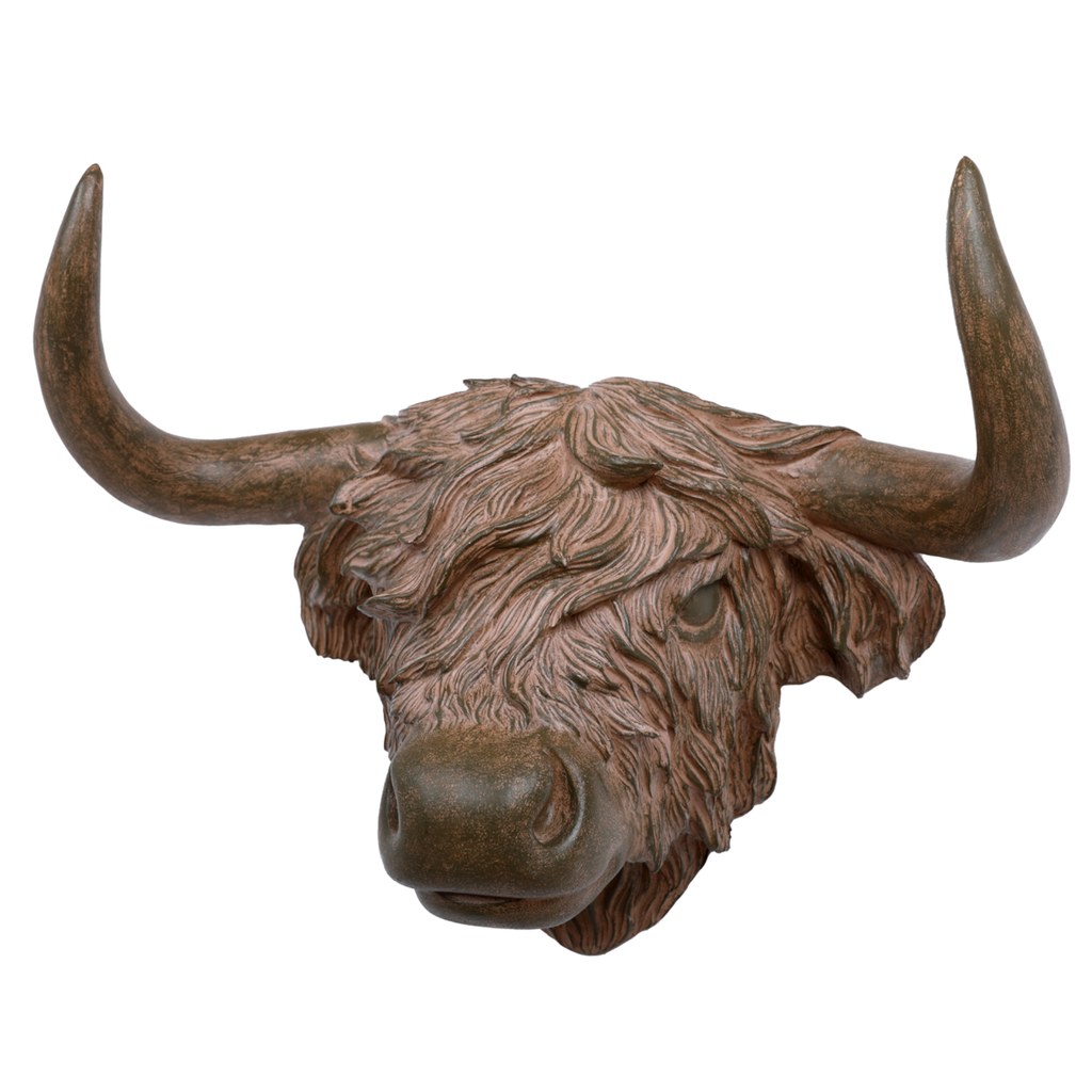 Murchie Rustic Highland Cow Wall Plaque