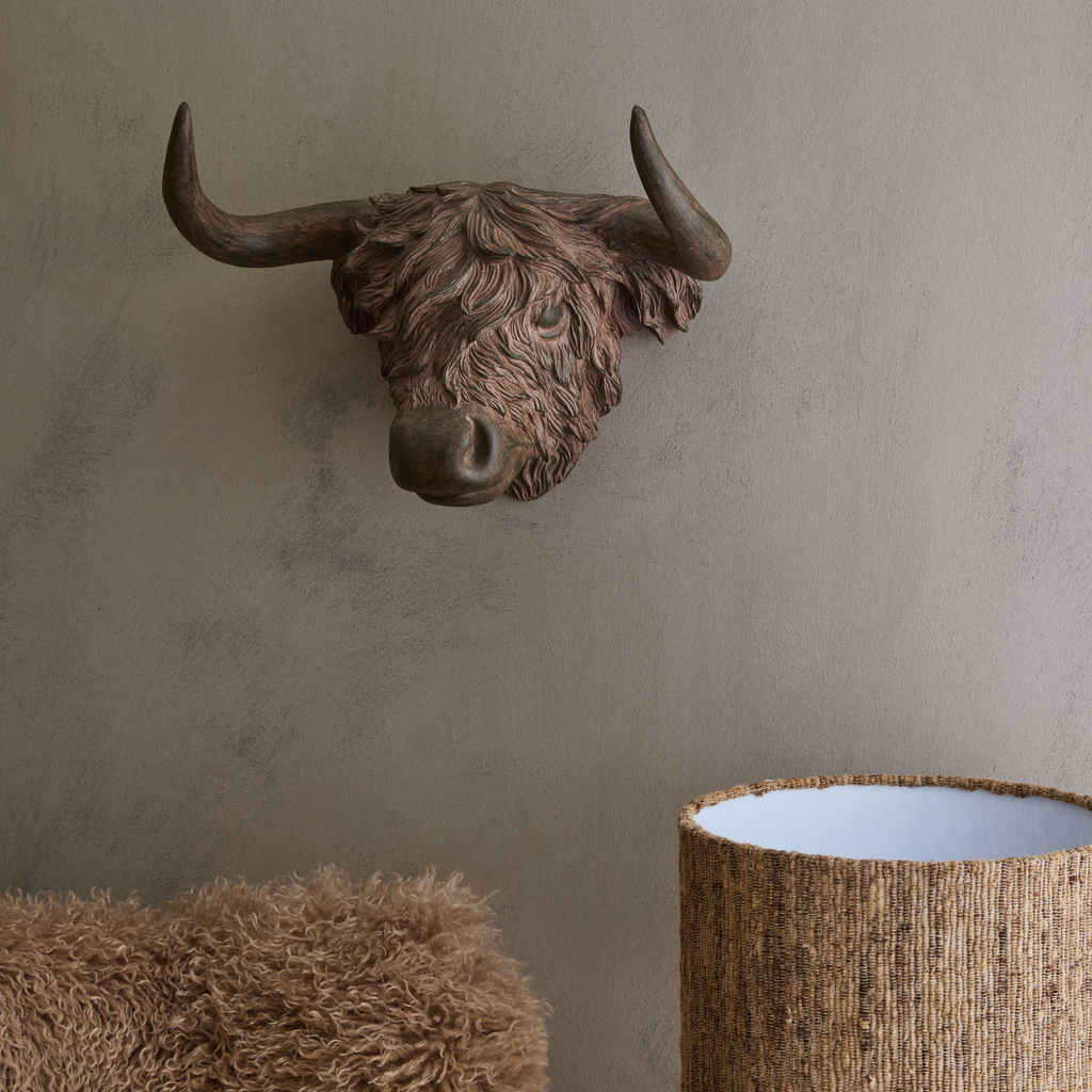 Murchie Rustic Highland Cow Wall Plaque
