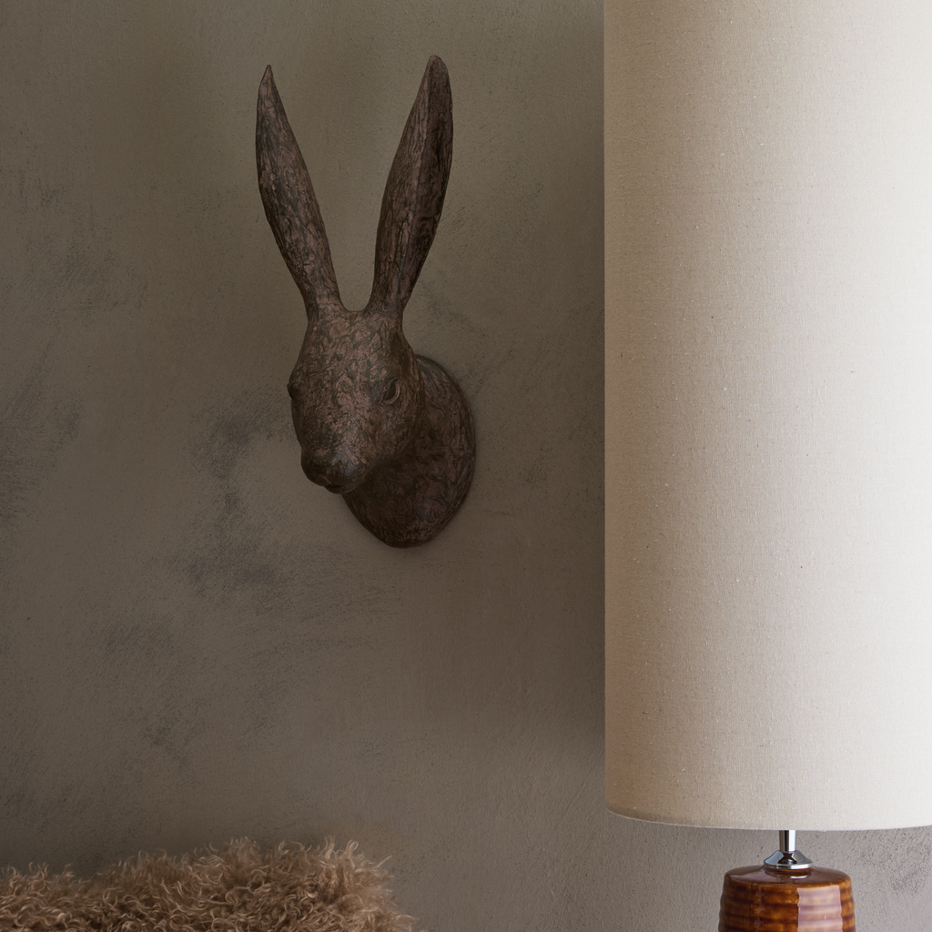 Hurrell Hare Head Wall Plaque