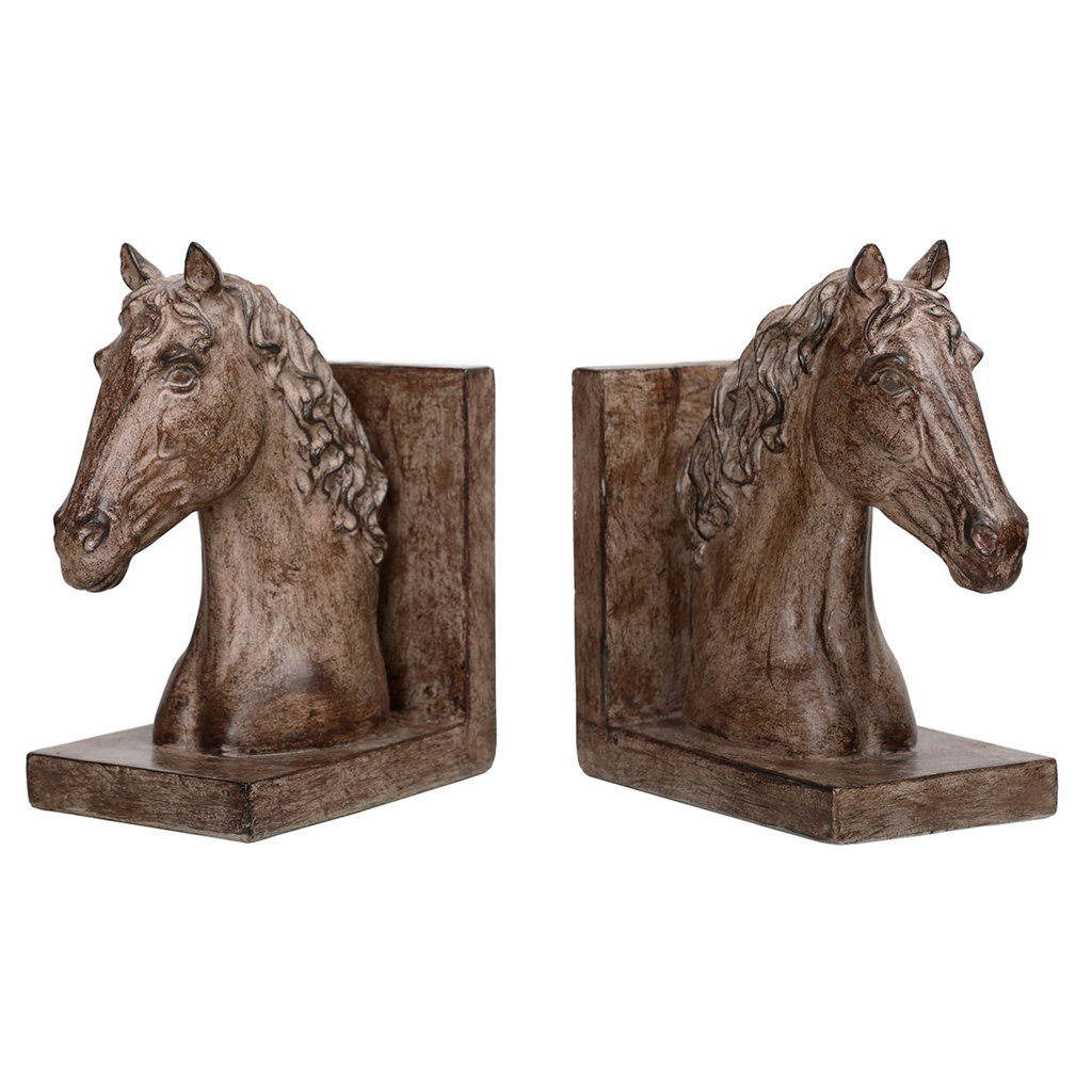 Delia Horse Bookends