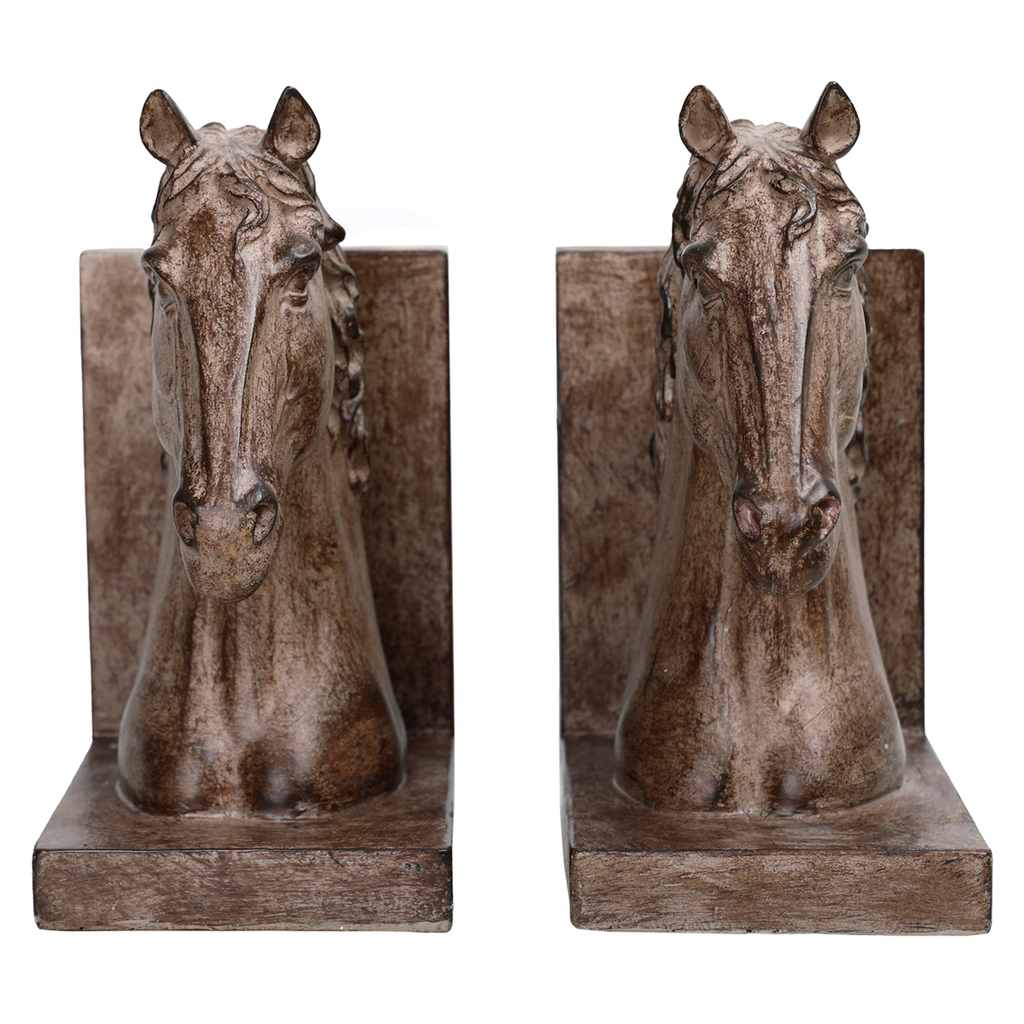 Delia Horse Bookends