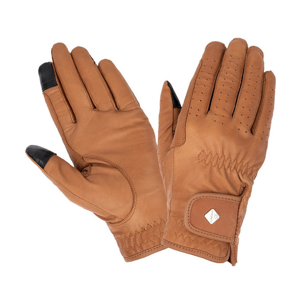 LeMieux Classic Leather Riding Gloves - Tan