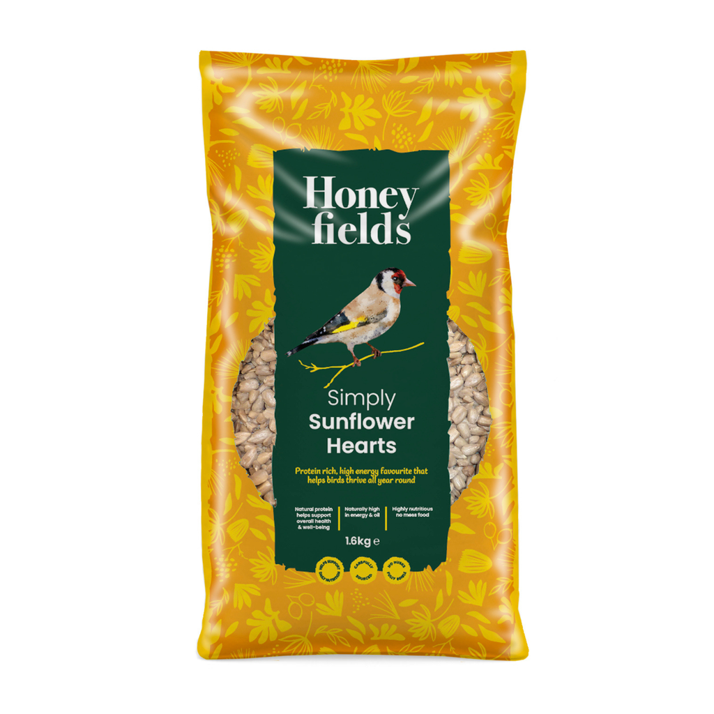 Honeyfields Simply Sunflower Hearts - 1.6kg