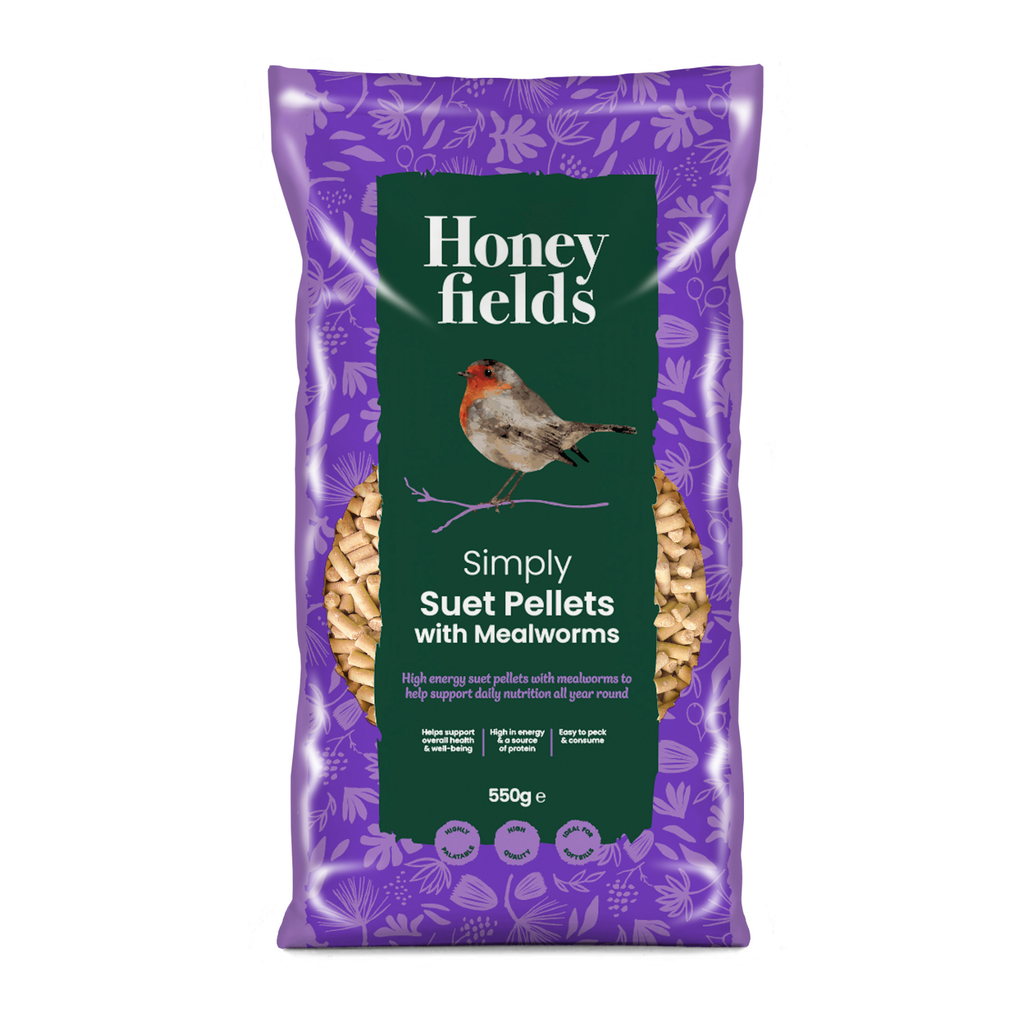 HF Simply Suet Pellet with Mealworms - 550g