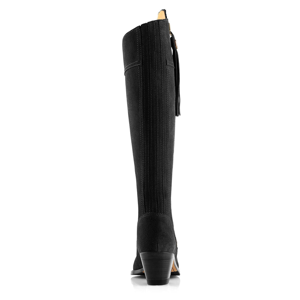 Fairfax and Favor Heeled Regina Boot - Black