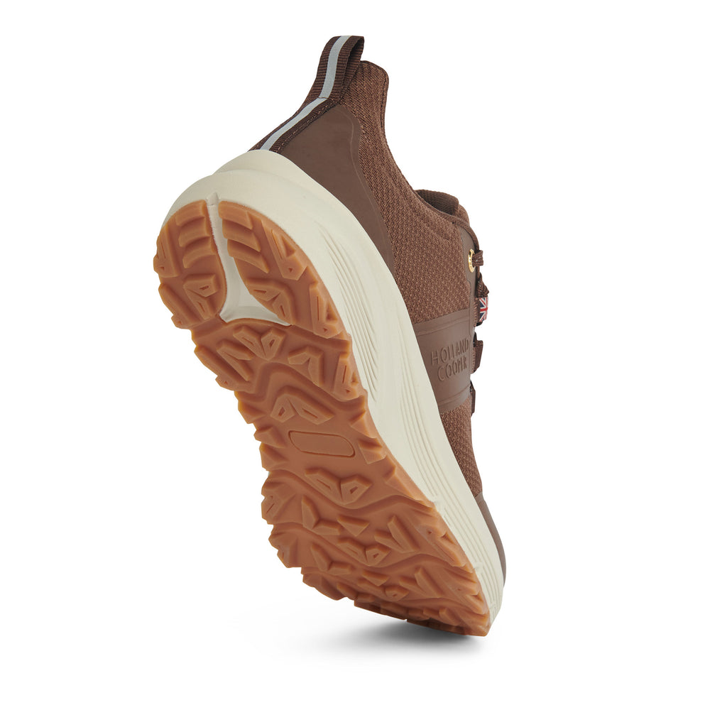 Holland Cooper Burghley Waterproof Trainer - Chestnut