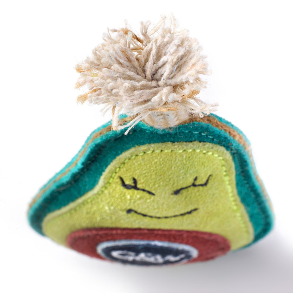 Green and Wilds Audrey The Avocado Dog Toy