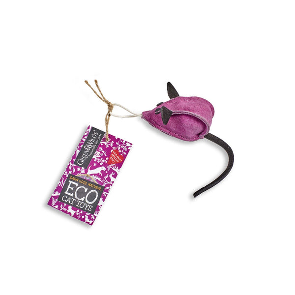 Green and Wilds Midge The Mouse Cat Toy