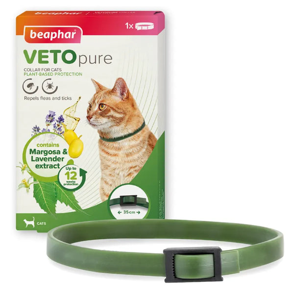 Beaphar VETOpure Flea Collar for Cats - 35cm