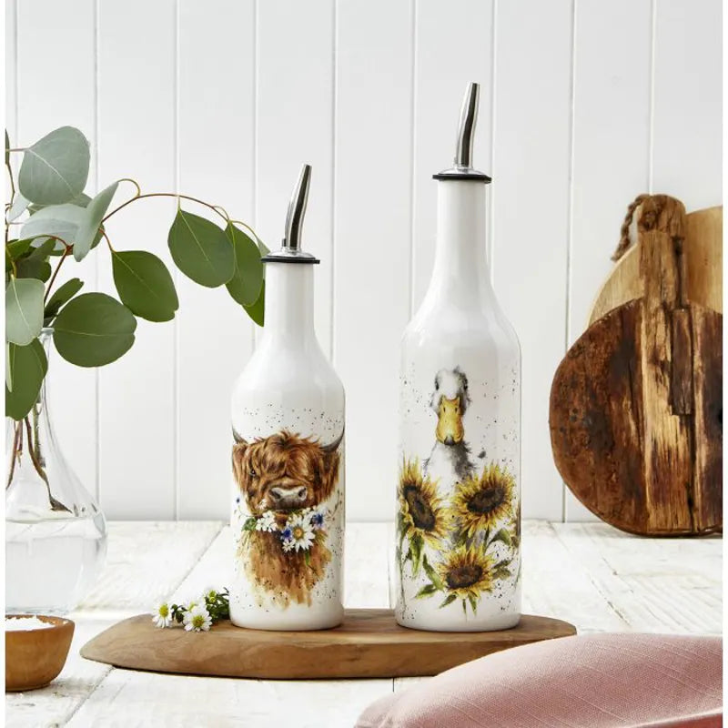 Wrendale Cow and Duck Oil and Vinegar Set
