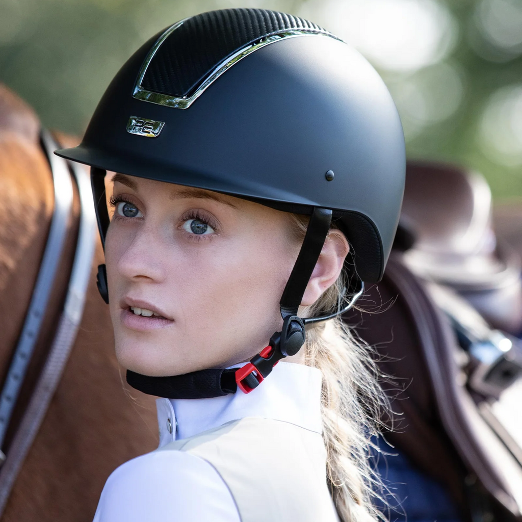 Premier Equine Centauri Riding Hat - Black