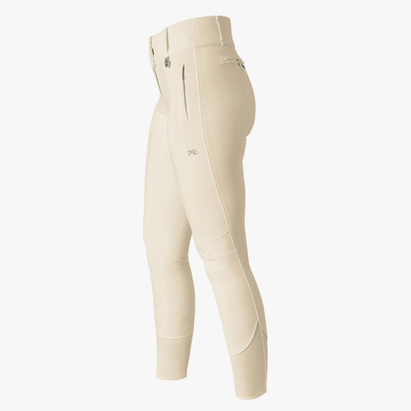 Premier Equine Aradina Ladies Full Seat Gel Riding Breeches - Vanilla