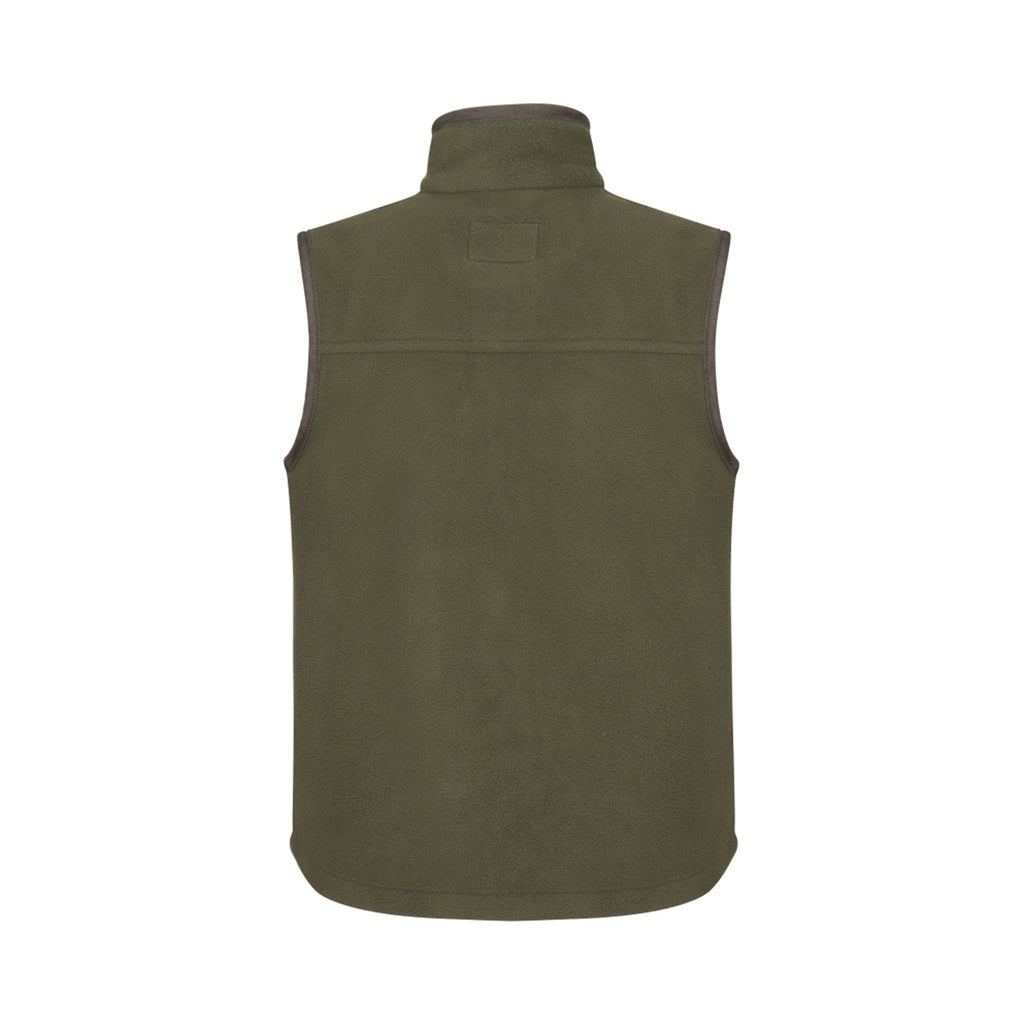 Hoggs of Fife Junior Woodhall Fleece Gilet - Green