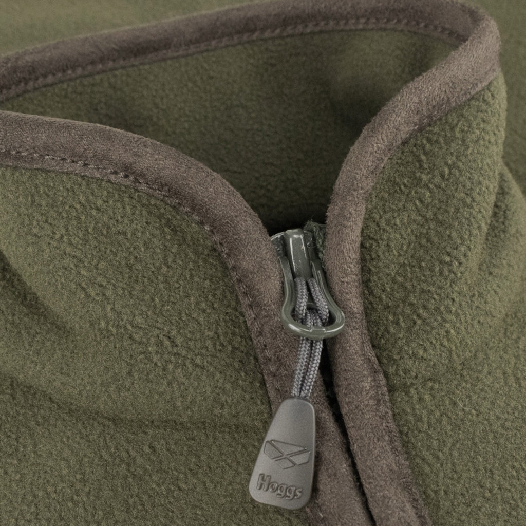 Hoggs of Fife Junior Woodhall Fleece Gilet - Green
