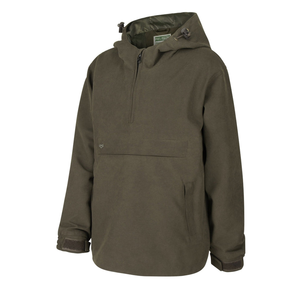 Hoggs of Fife Junior Struther Waterproof Smock Jacket - Green