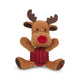 Riley Reindeer Rope Ball Christmas Dog Toy