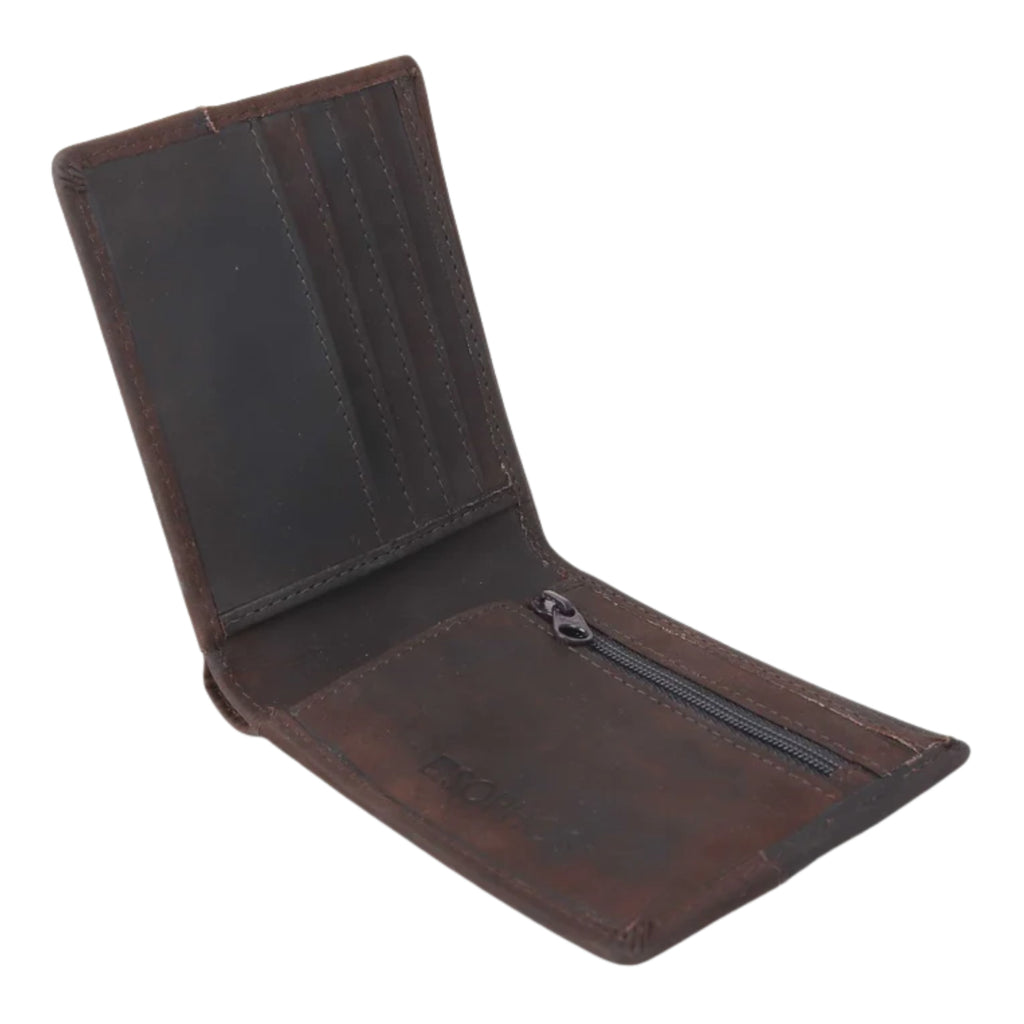 Harris Tweed Wallet - Brown