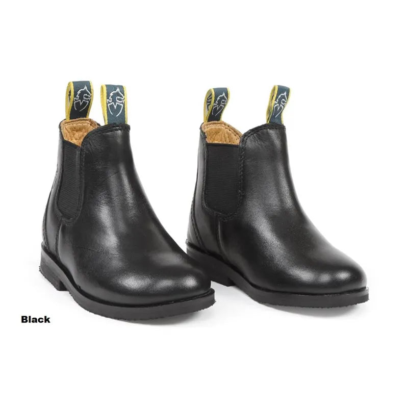 Moretta Fiora Child Jodhpur Boots - Black