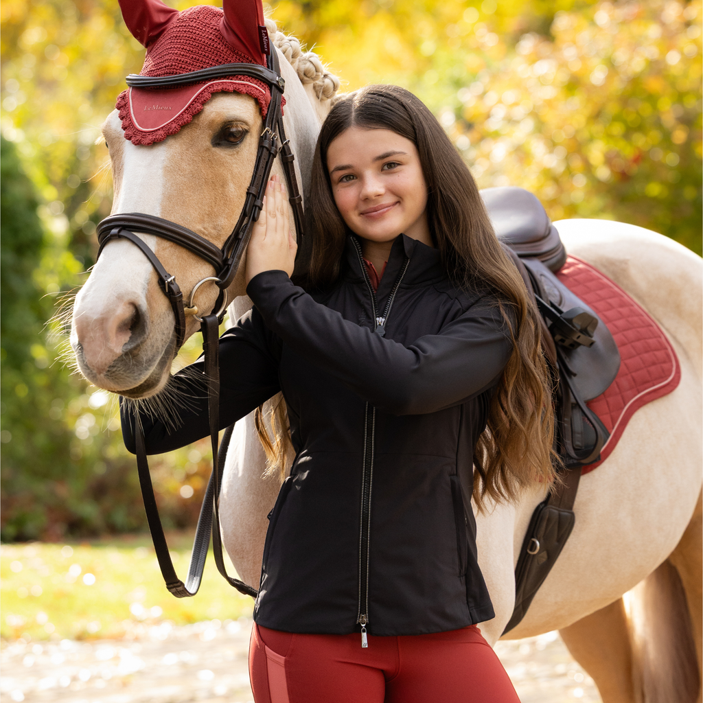 LeMieux Young Rider Betty Lightweight Jacket - Black