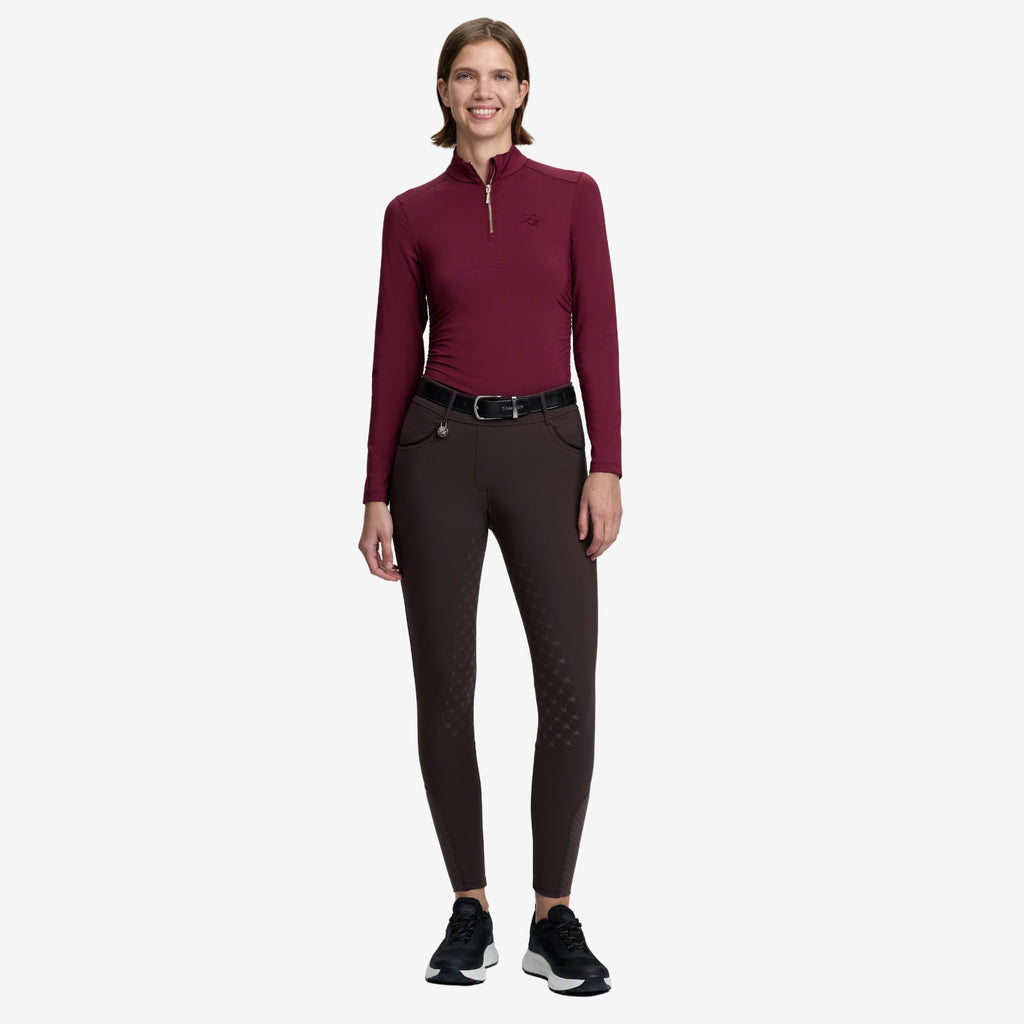 LeMieux Ladies Lustre Bregging - Espresso