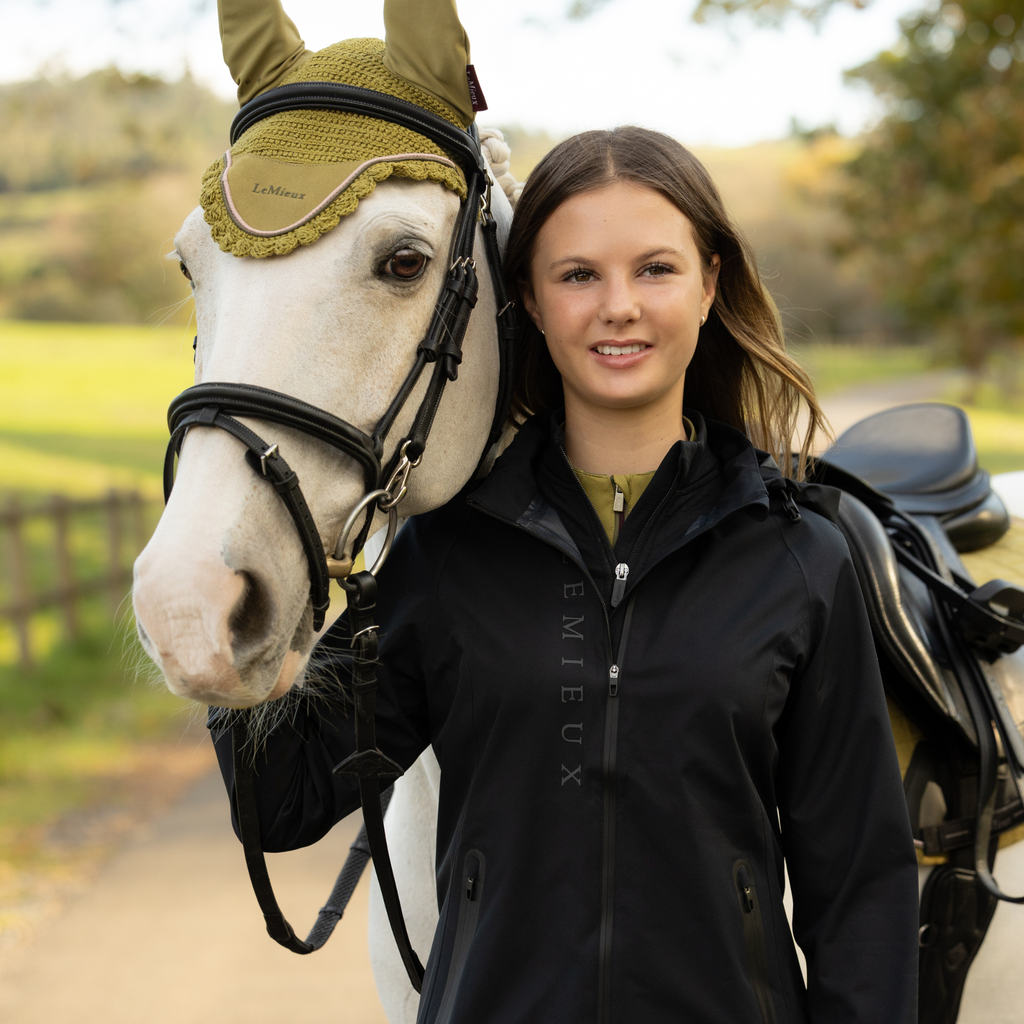 LeMieux Young Rider Tessa Waterproof Jacket - Black