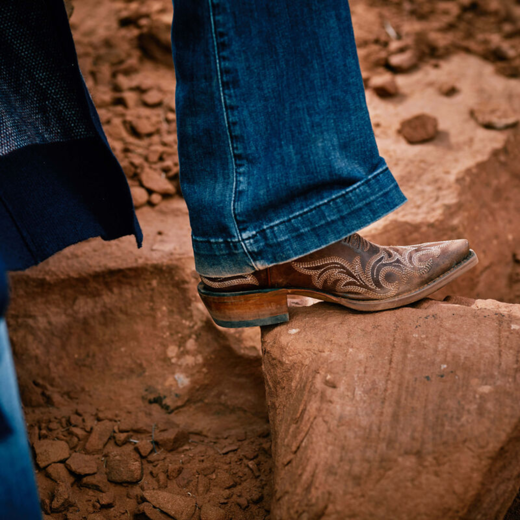 Ariat Ladies Hazen Western Boot - Whiskey Barrel