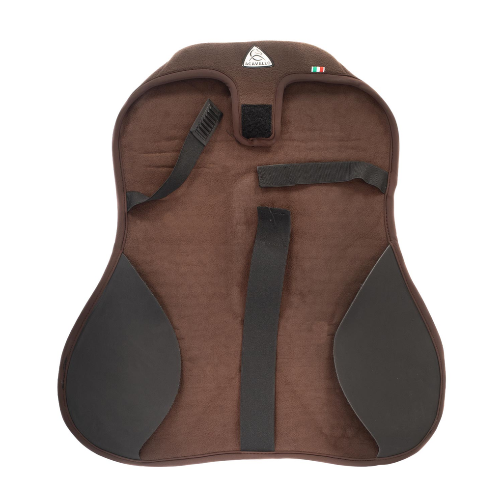 Acavallo Ortho-Pubis Gel Out Jumping Seat Saver 20mm - Brown