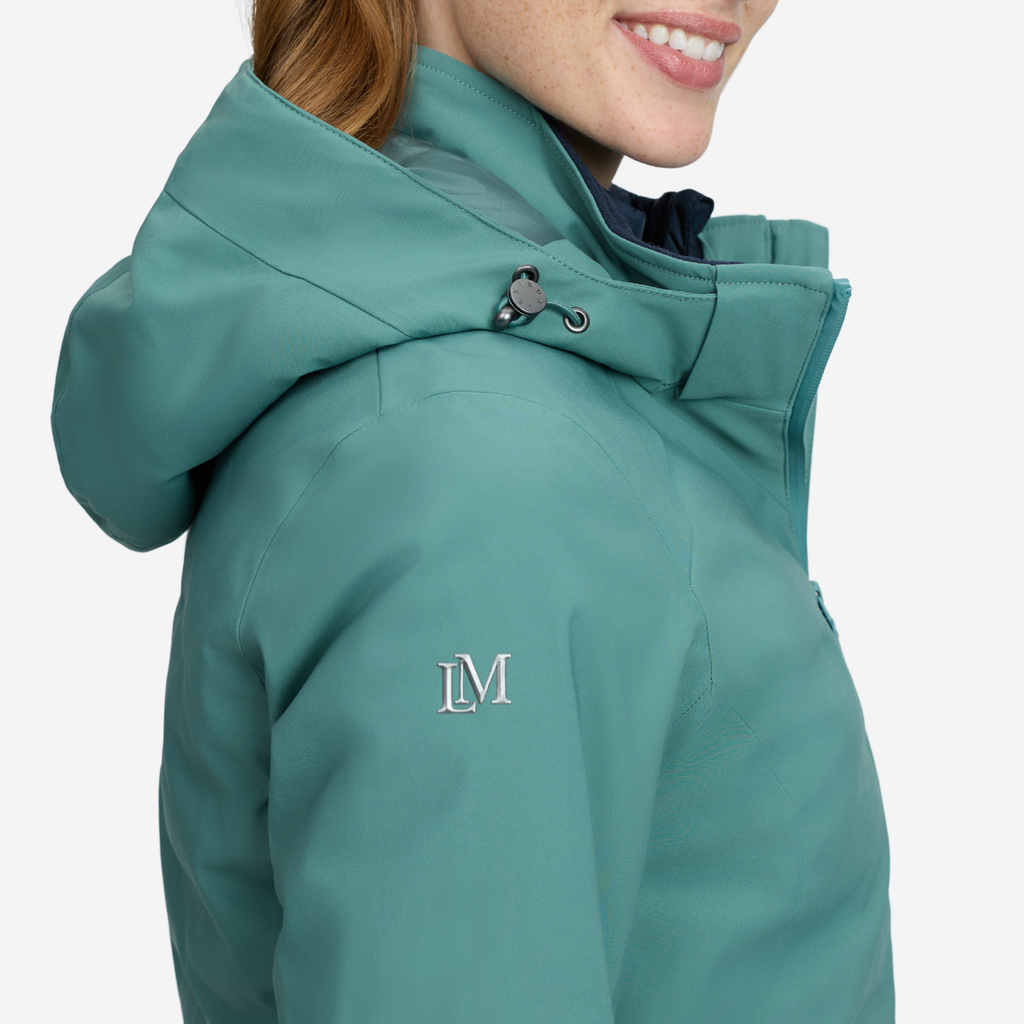 LeMieux Ladies Brooke 3 in 1 Waterproof Hybrid Jacket - Aloe