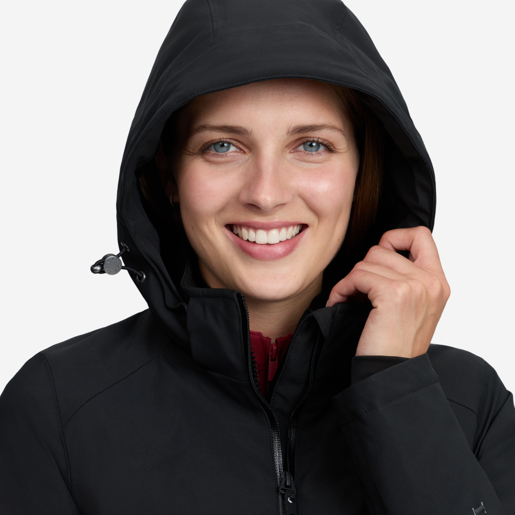 LeMieux Ladies Brooke 3 in 1 Waterproof Hybrid Jacket - Black