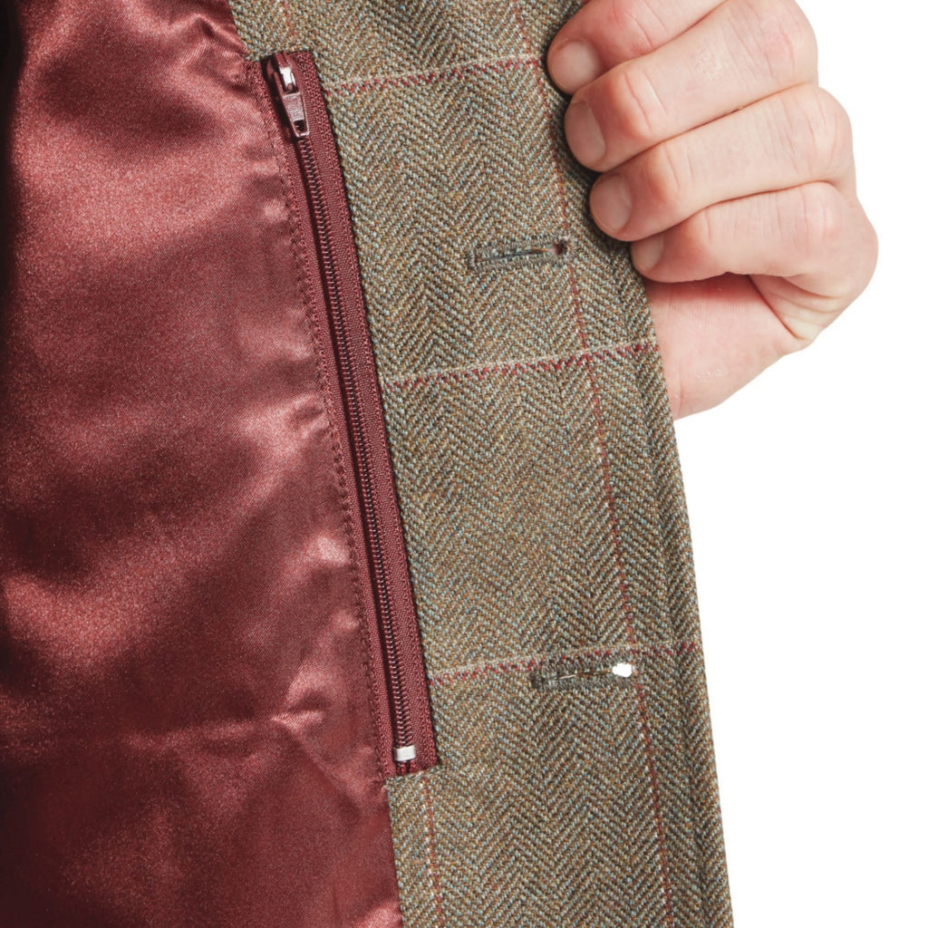 Schoffel Mens Holcot Tweed Waistcoat - Lochlane Tweed