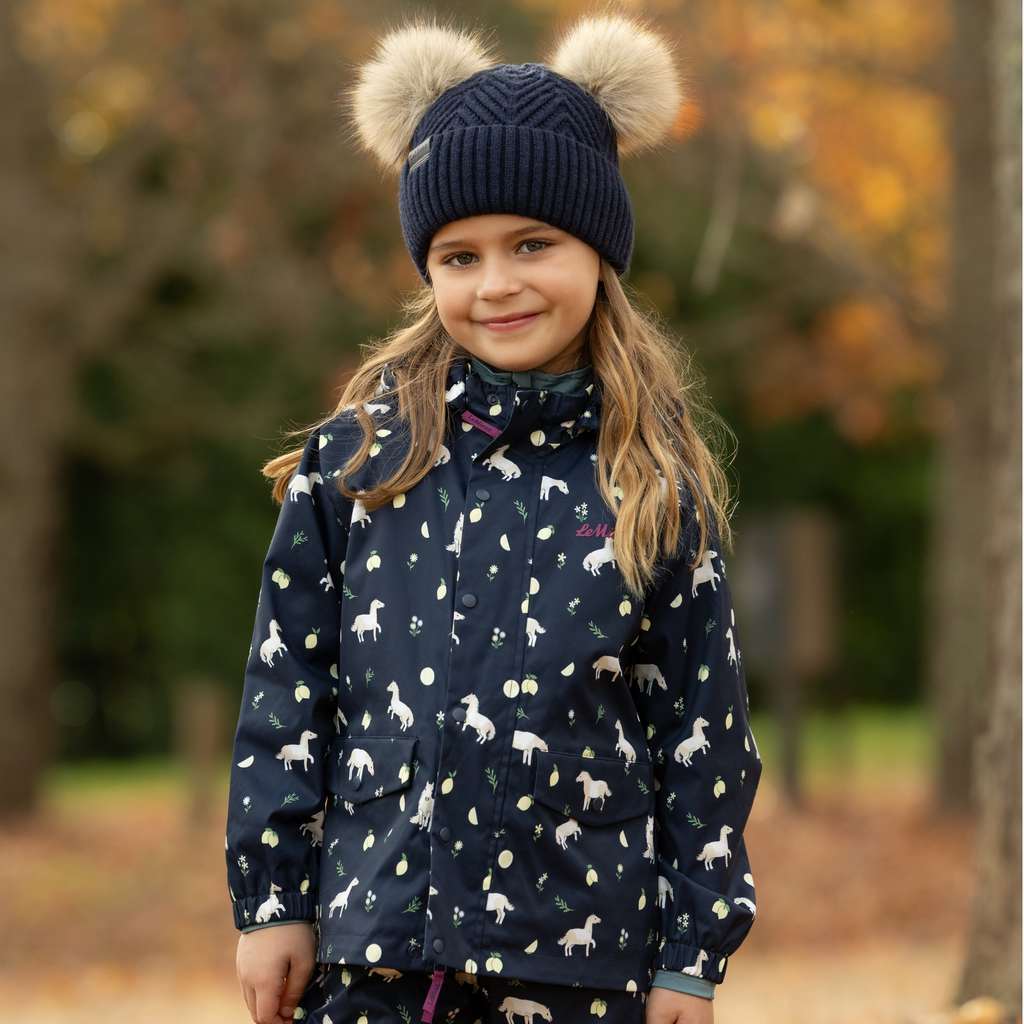 LeMieux Mini Pippin Splash Jacket - Navy
