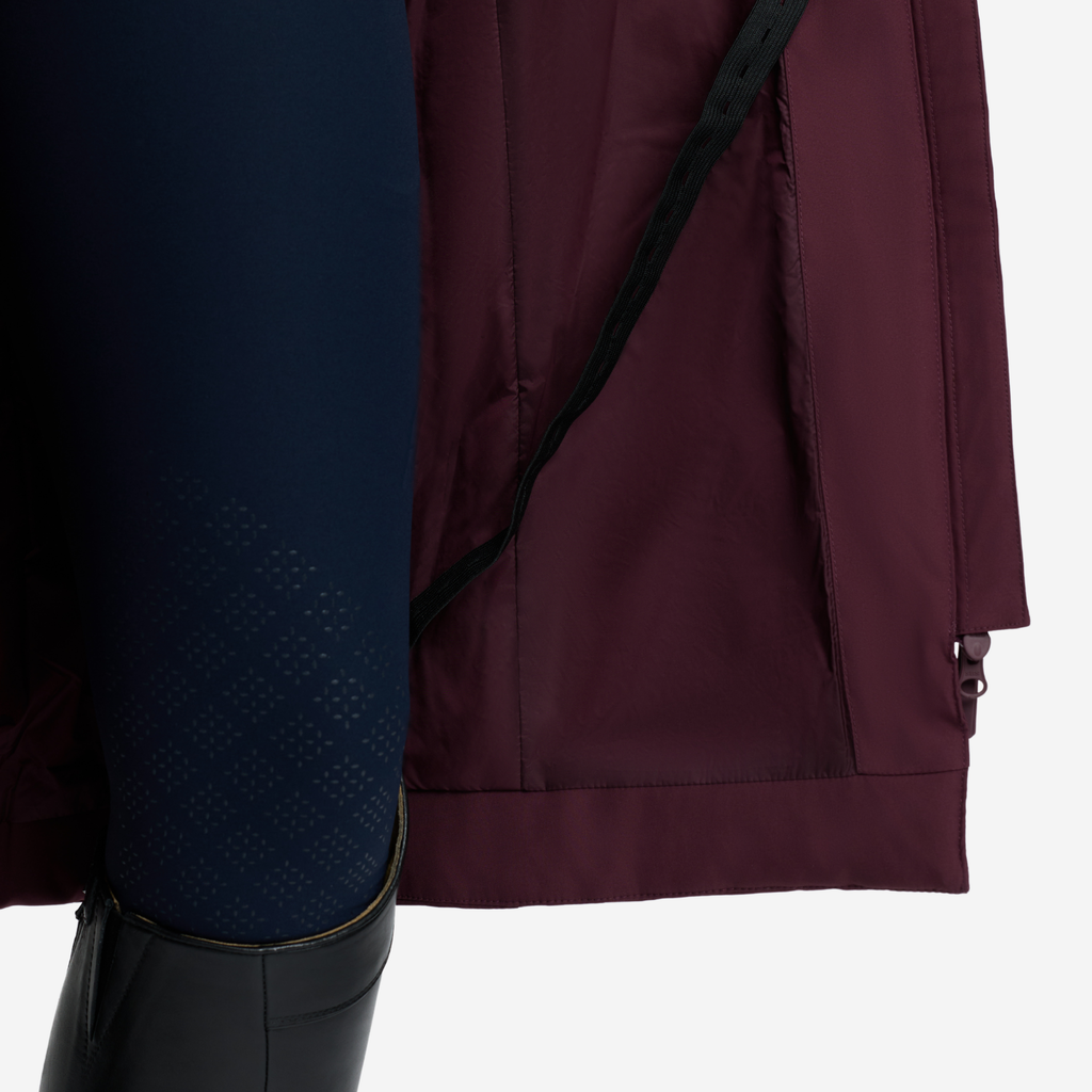 LeMieux Ladies Erin Waterproof Padded Coat - Bramble
