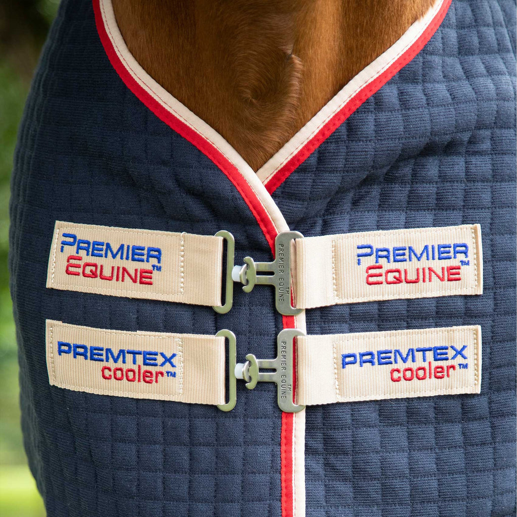 Premier Equine PremTex Cooler Rug - Navy