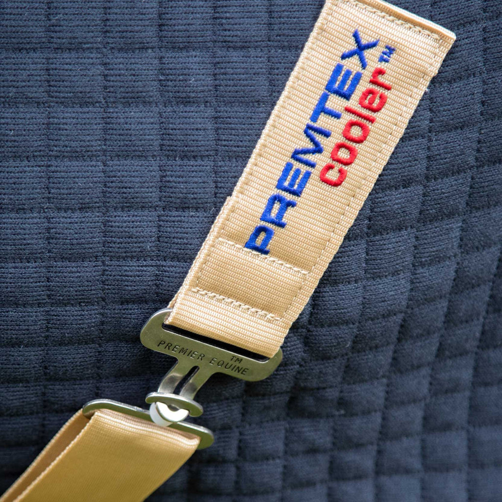 Premier Equine PremTex Cooler Rug - Navy