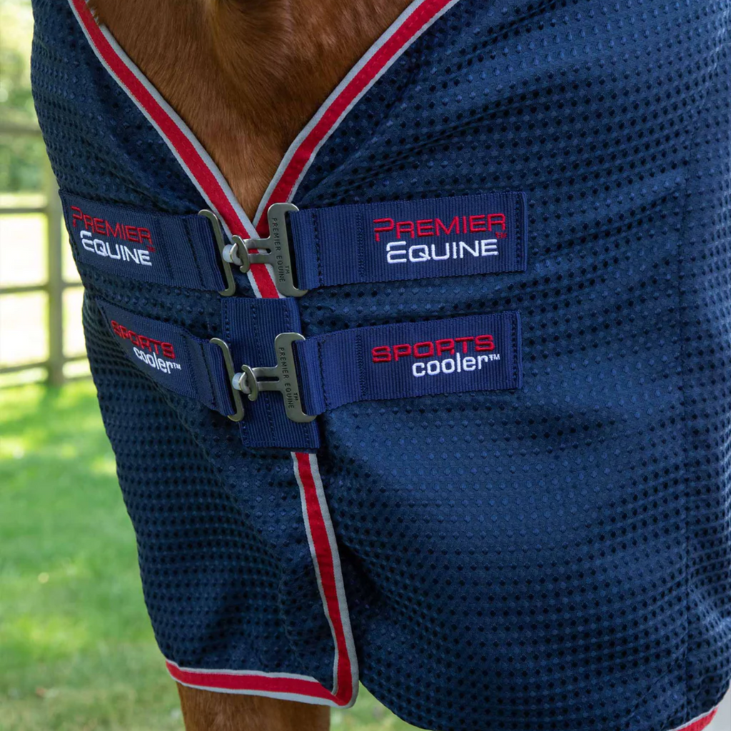 Premier Equine Sports Cooler - Navy