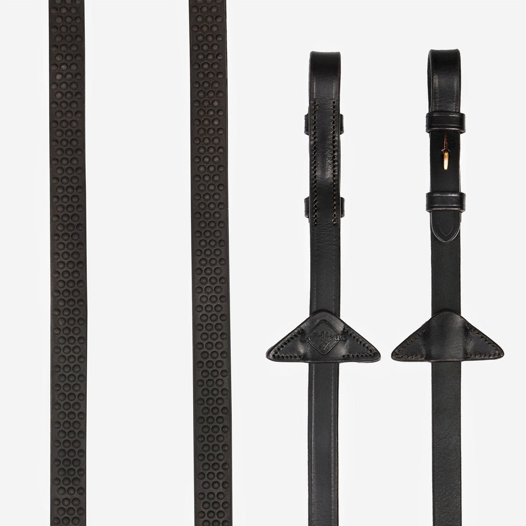 LeMieux Soft Rubber Reins - Brown