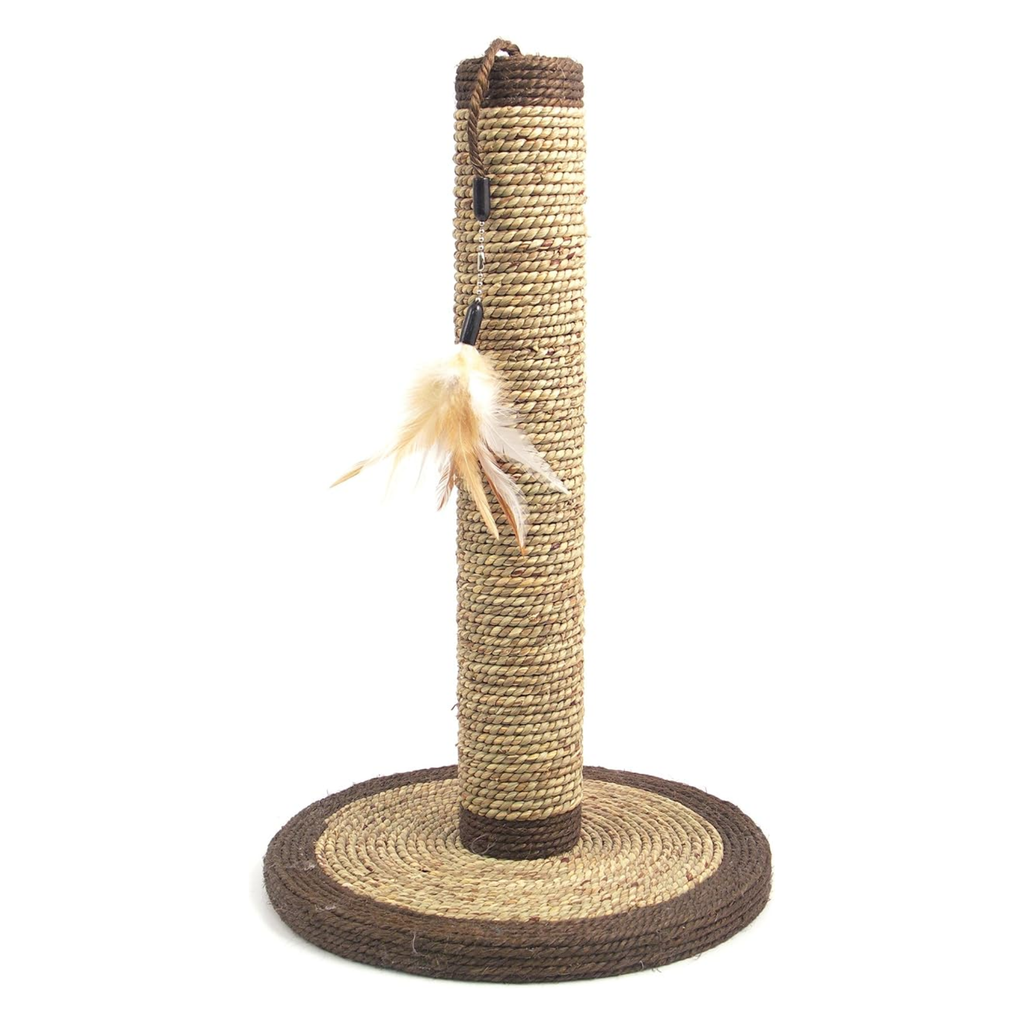 Rosewood Seagrass Cat Post