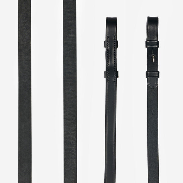 LeMieux Kris Extreme Rubber Reins - Black