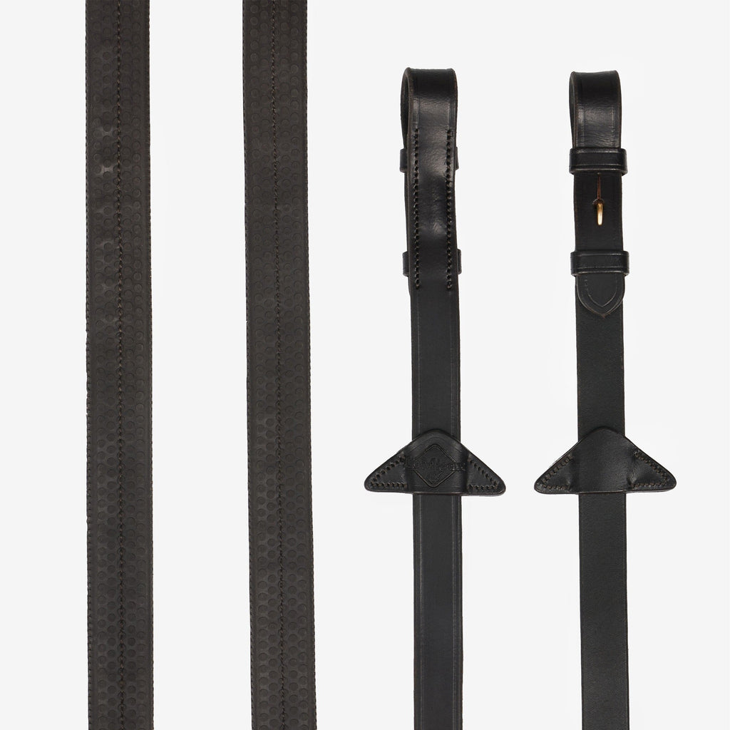 LeMieux Rubber Reins - Brown