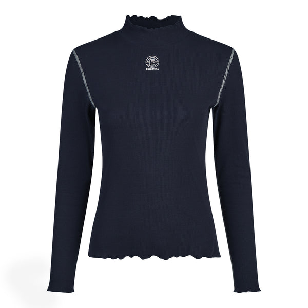 Eskadron Ladies Turtleneck Rib Shirt - Navy