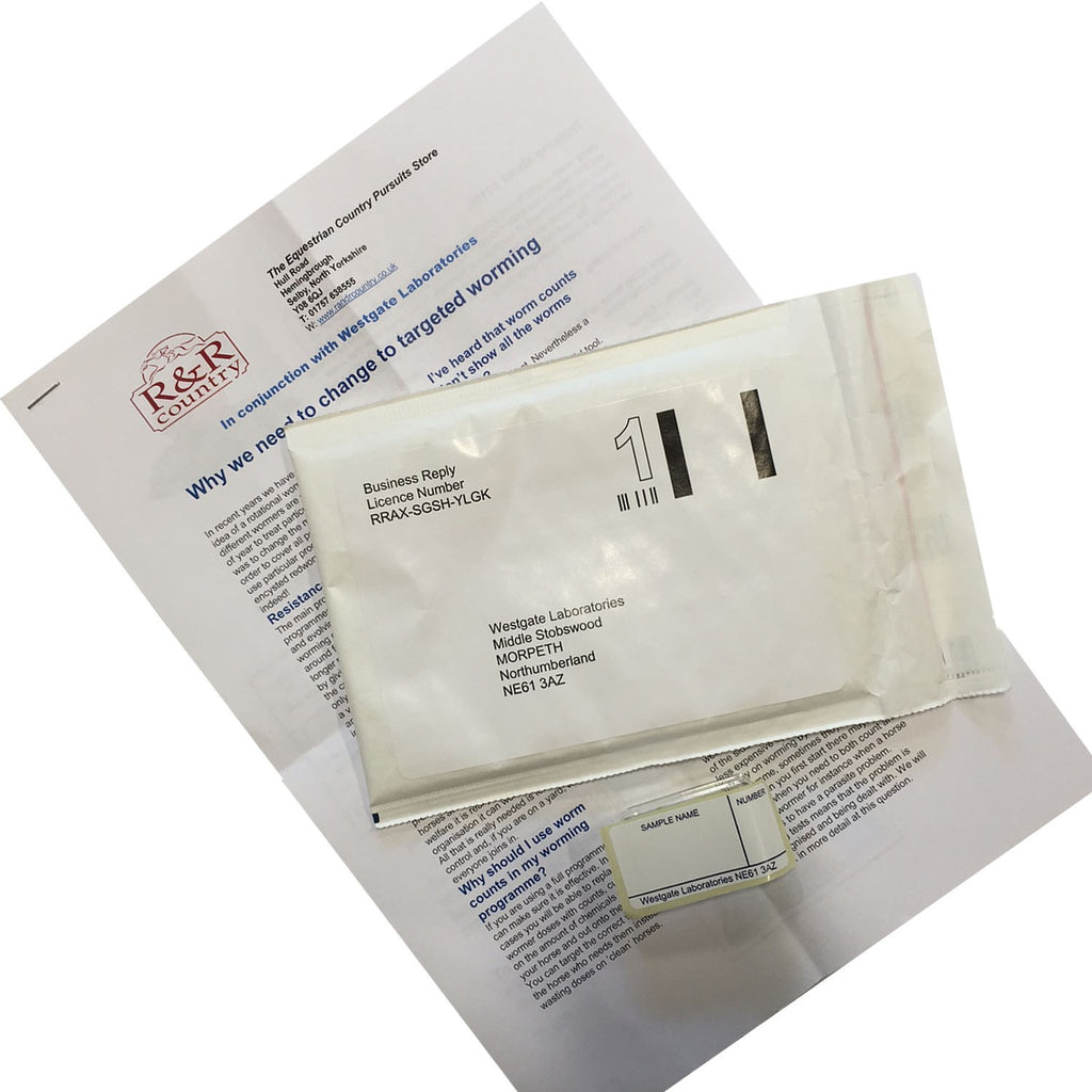 RandR Country Worm Count Test Kit