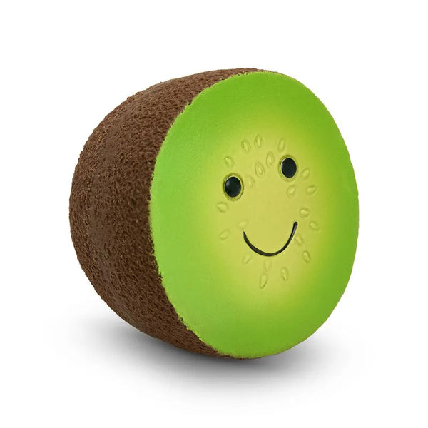 Petface Foodie Faces Latex Kiwi Dog Toy - Small
