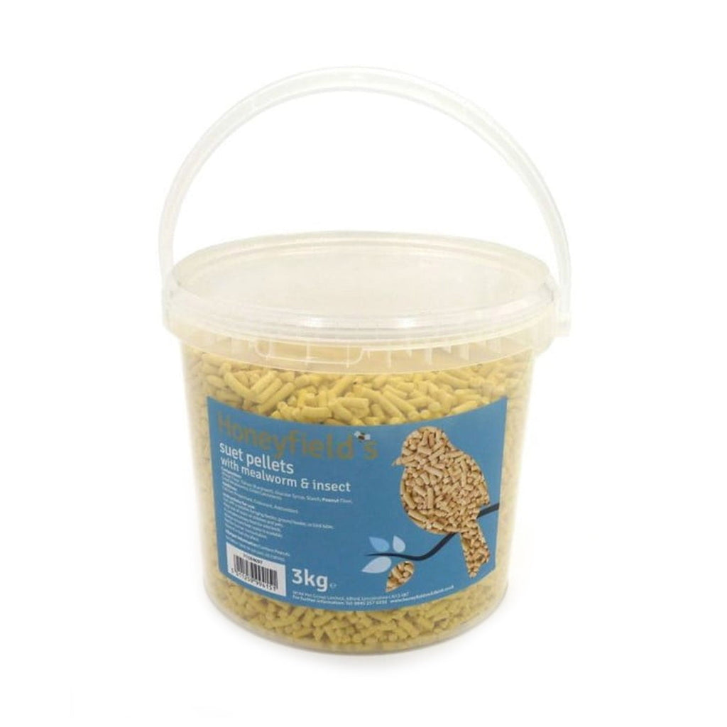 Suet Pellet With Mealworm and Insect Tub 3kg