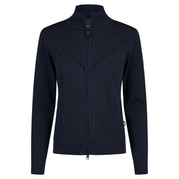 Eskadron Ladies Knit Zip Shirt - Navy