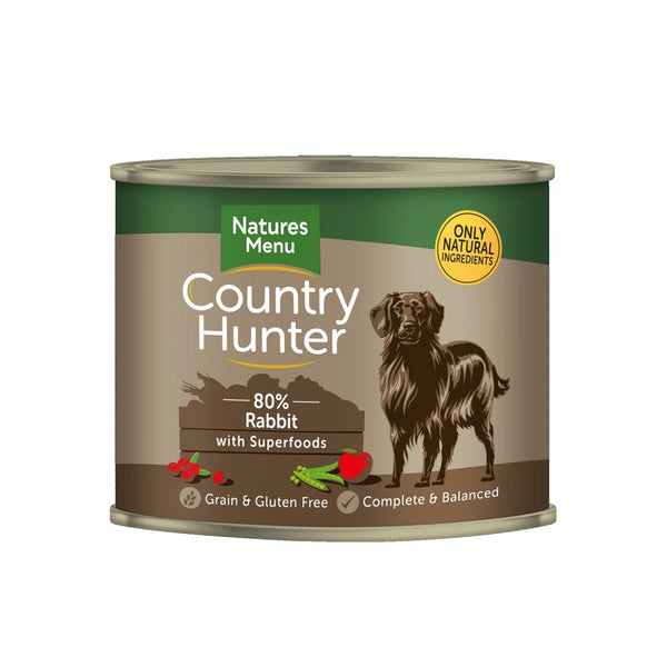 Natures Menu Country Hunter Dog Can - Rabbit